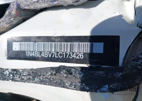 2020 Nissan Altima S z USA, uszkodzony, nr VIN 1N4BL4BV7LC173426